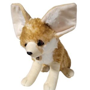 Wild Republic Realistic Life Like Fennec Fox Plush Stuffed Animal Toy Friend